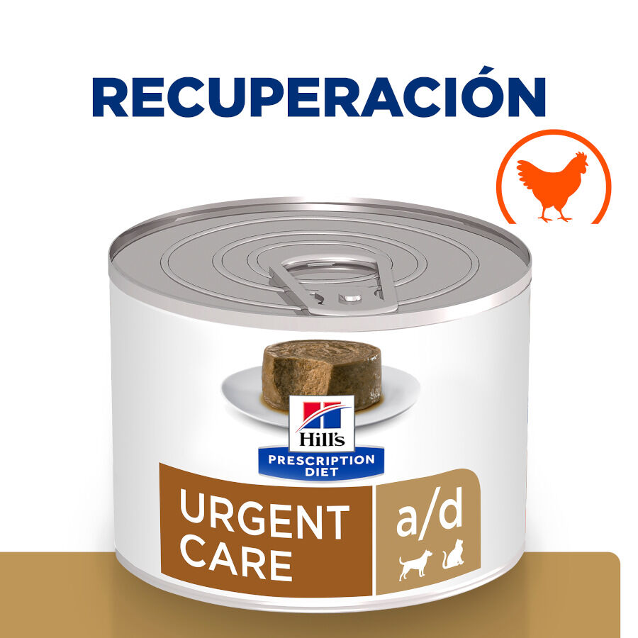 Hill’s Prescription Diet Urgent Care a/d Mousse de Frango lata para cães e gatos